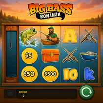 Slot Pony - Big Bass Bonanza Slot Game - Pragmatic Play